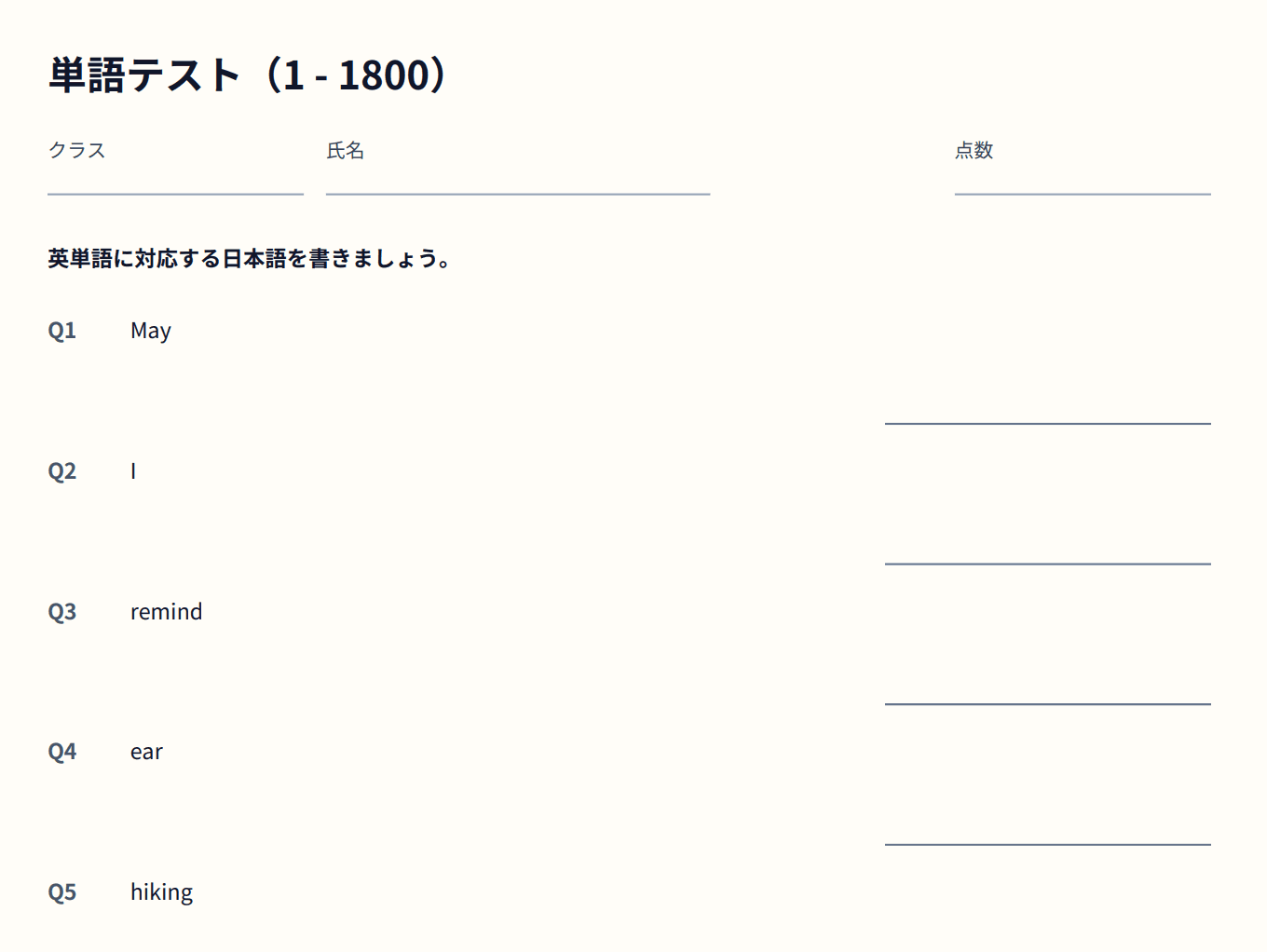 プレビュー画面